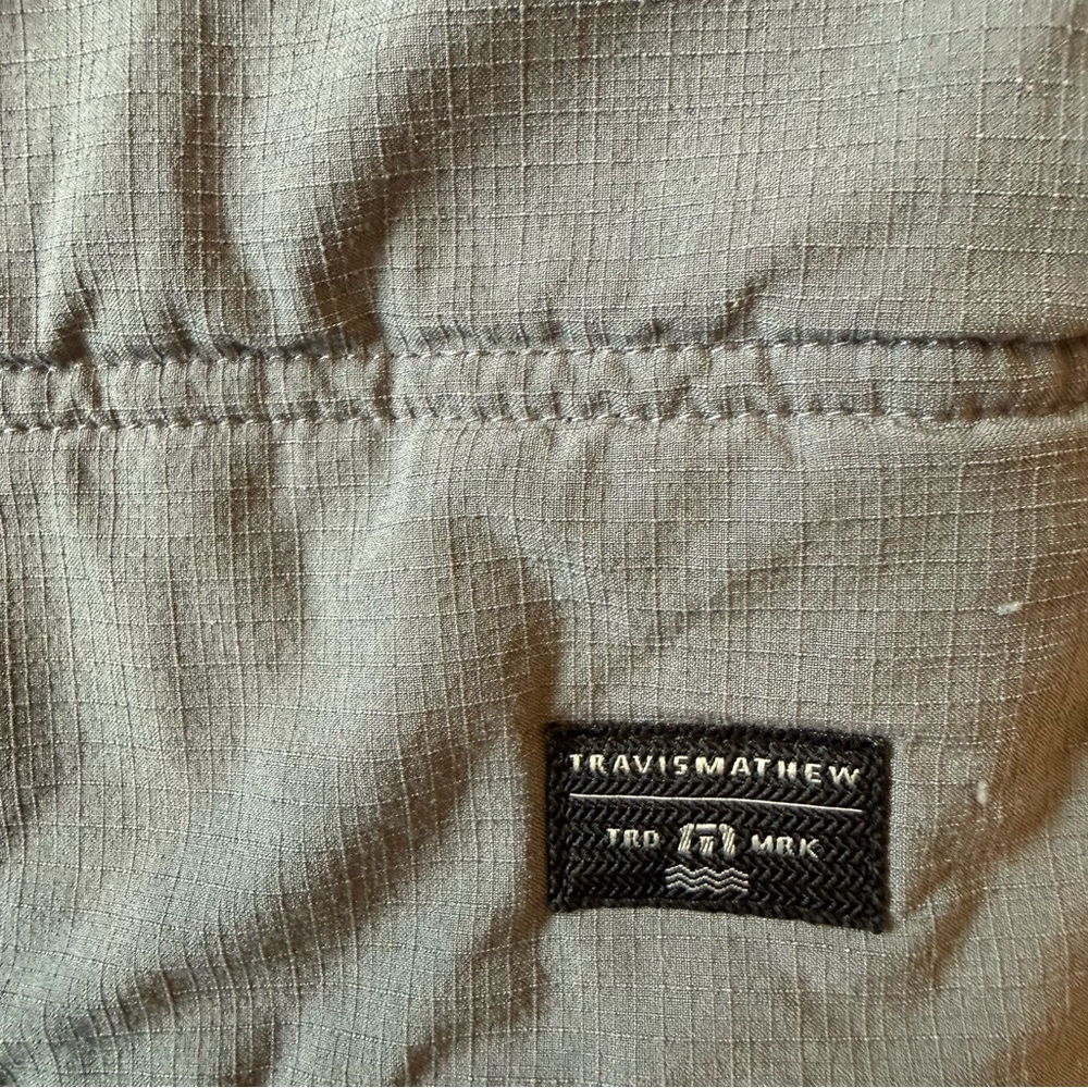 Travis Mathew Mens Size Medium Cold Bay Vest Puffer Grey - Picture 4 of 13